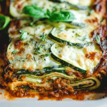Zucchini Lasagna