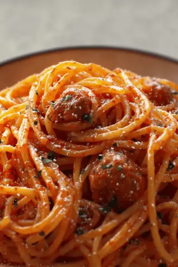 Italian Sausage Spaghetti
