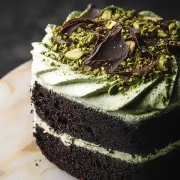 Chocolate Pistachio Cake