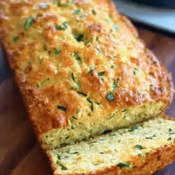 Savory Zucchini Cheddar Quick Bread