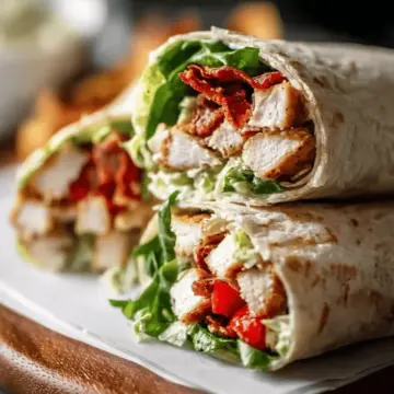 Chicken Caesar Wraps