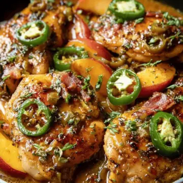 Jalapeno Peach Chicken
