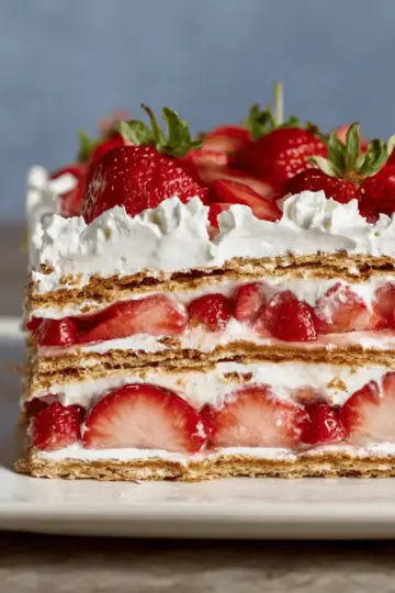 Strawberry Icebox Cake