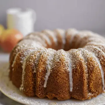 The Most Delicious Apple Cider Donut Bundt Cake for Fall