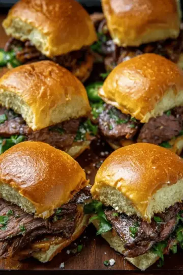 Cowboy Butter Steak Sliders