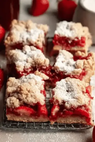 Strawberry Pie Bars