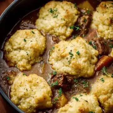 Beef Stew with Dumplings