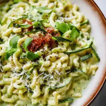 Creamy Zucchini Pasta