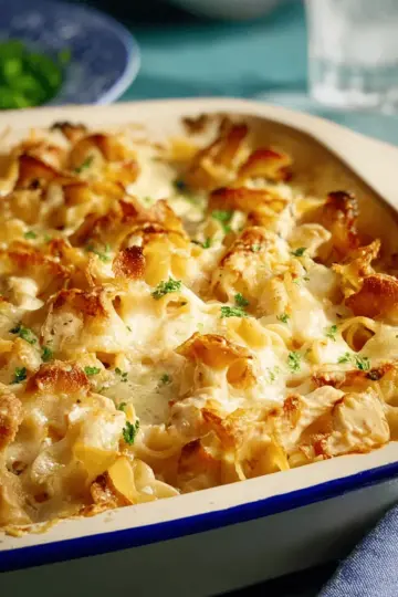 Easy Chicken Noodle Casserole