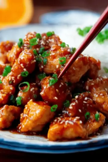 Easy, Healthy Orange Chicken