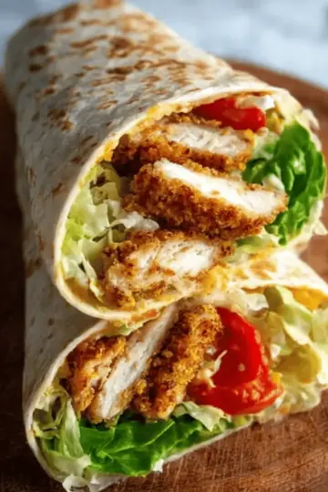 Crispy Chicken Wrap