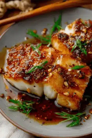 Honey-Soy Glazed Cod (Easy Asian Cod Recipe)