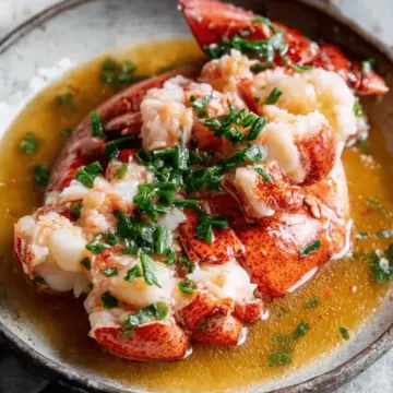 Butter Poached Lobster Recipe