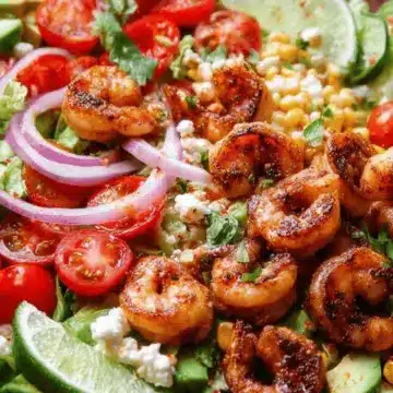 Honey Lime Shrimp Salad