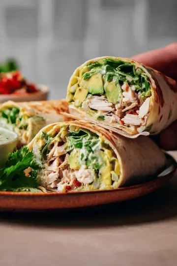 Chicken Avocado Wraps