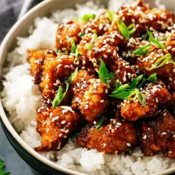 Baked Honey Sesame Chicken