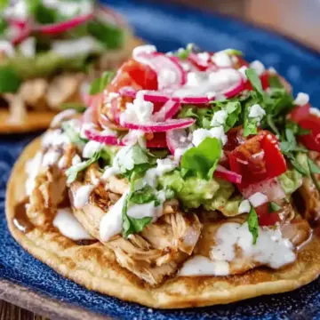 Rotisserie Chicken Tostadas