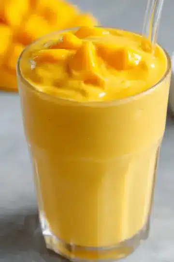 Mango Coconut Milk Smoothie