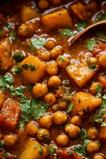 Chickpea Curry with Potato