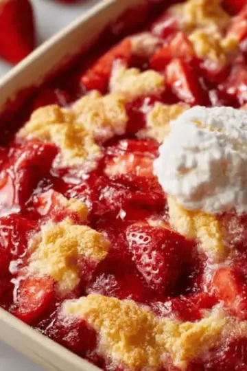 Strawberry Cobbler