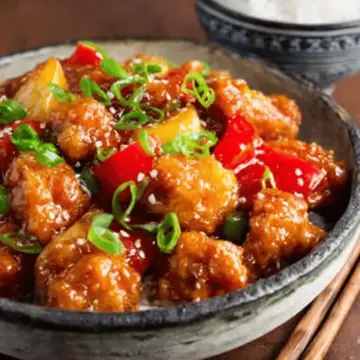 Baked Sweet and Sour Chicken