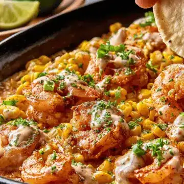 Shrimp Street Corn Skillet