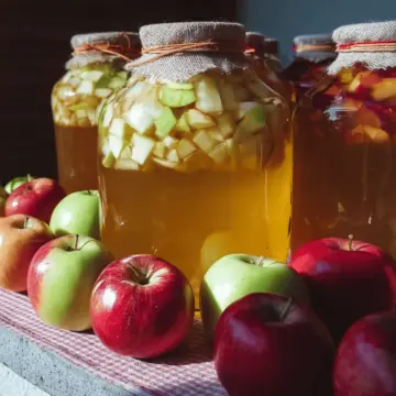 Preserving Apples: How to Make Homemade Apple Cider Vinegar