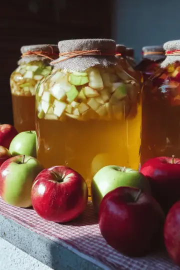 Preserving Apples: How to Make Homemade Apple Cider Vinegar