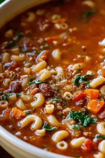 Pasta e Fagioli Soup {Better than Olive Garden’s}