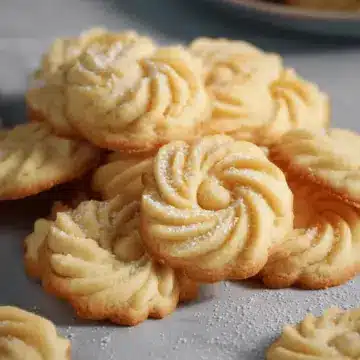 Danish Butter Cookies (Melt in Your Mouth)