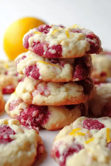 Lemon Raspberry Cookies