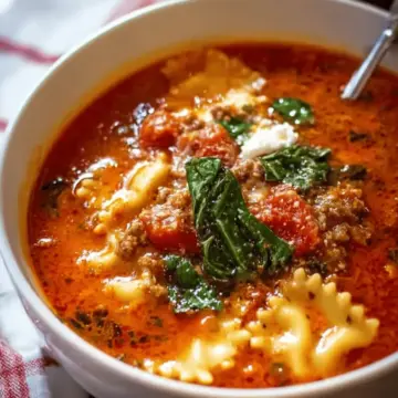 Lasagna Soup