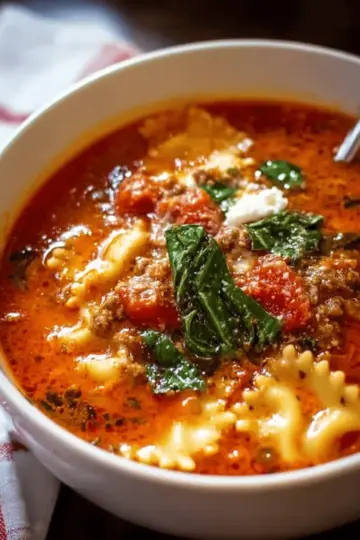 Lasagna Soup