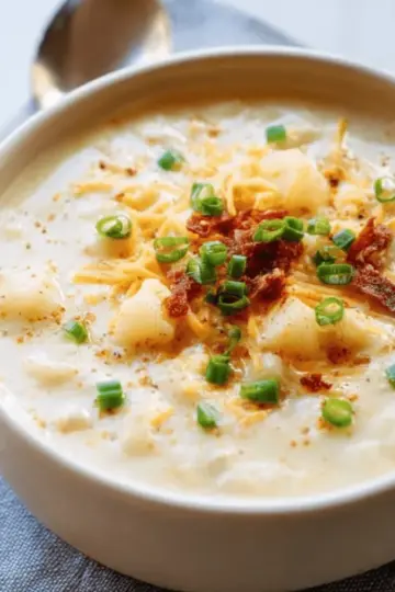 Easy Crockpot Potato Soup Recipe