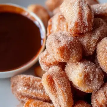 Air Fryer Churro Bites