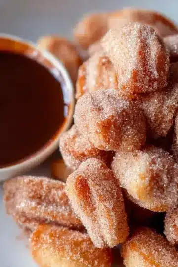 Air Fryer Churro Bites