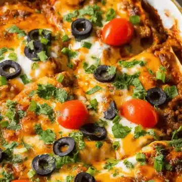 Beef Enchilada Casserole