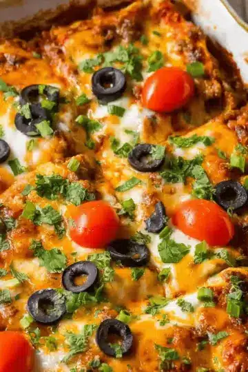 Beef Enchilada Casserole
