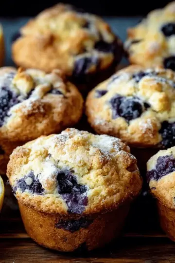 The Best Lemon-Blueberry Muffins