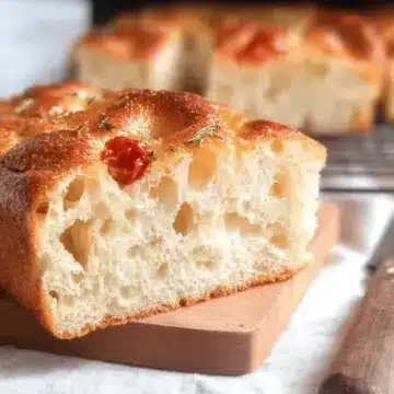 Mini Loaf Pan Focaccia