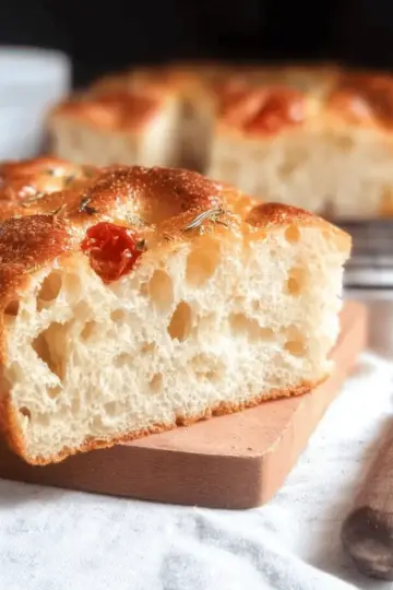 Mini Loaf Pan Focaccia