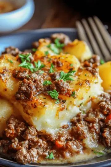 Hobo Casserole Rustic Ground Beef and Potato Bake
