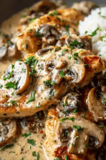 Creamy Mushroom Chicken