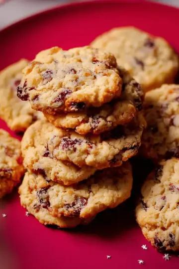Soft and Chewy Cranberry Orange Cookies