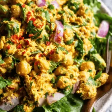 Curried Chickpea Salad (15 Minutes)