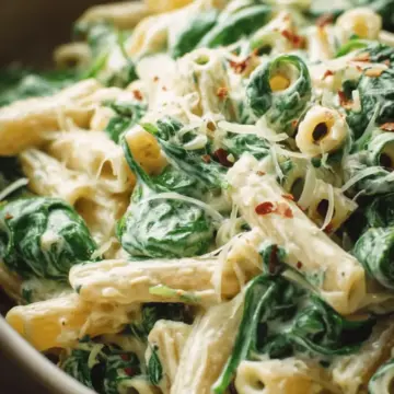 Creamy Spinach Pasta