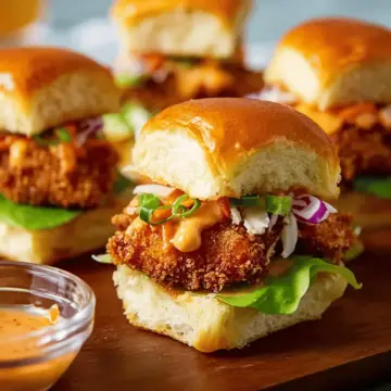 Bang Bang Chicken Sliders