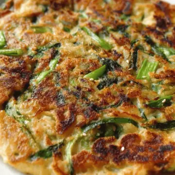 Pajeon (Korean Scallion Pancake)