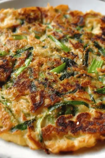 Pajeon (Korean Scallion Pancake)