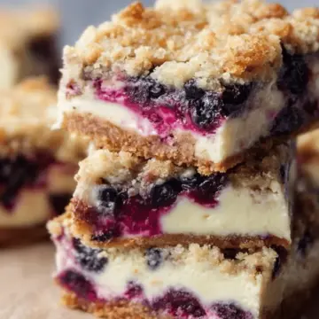 Blueberry Cream Cheese Bars